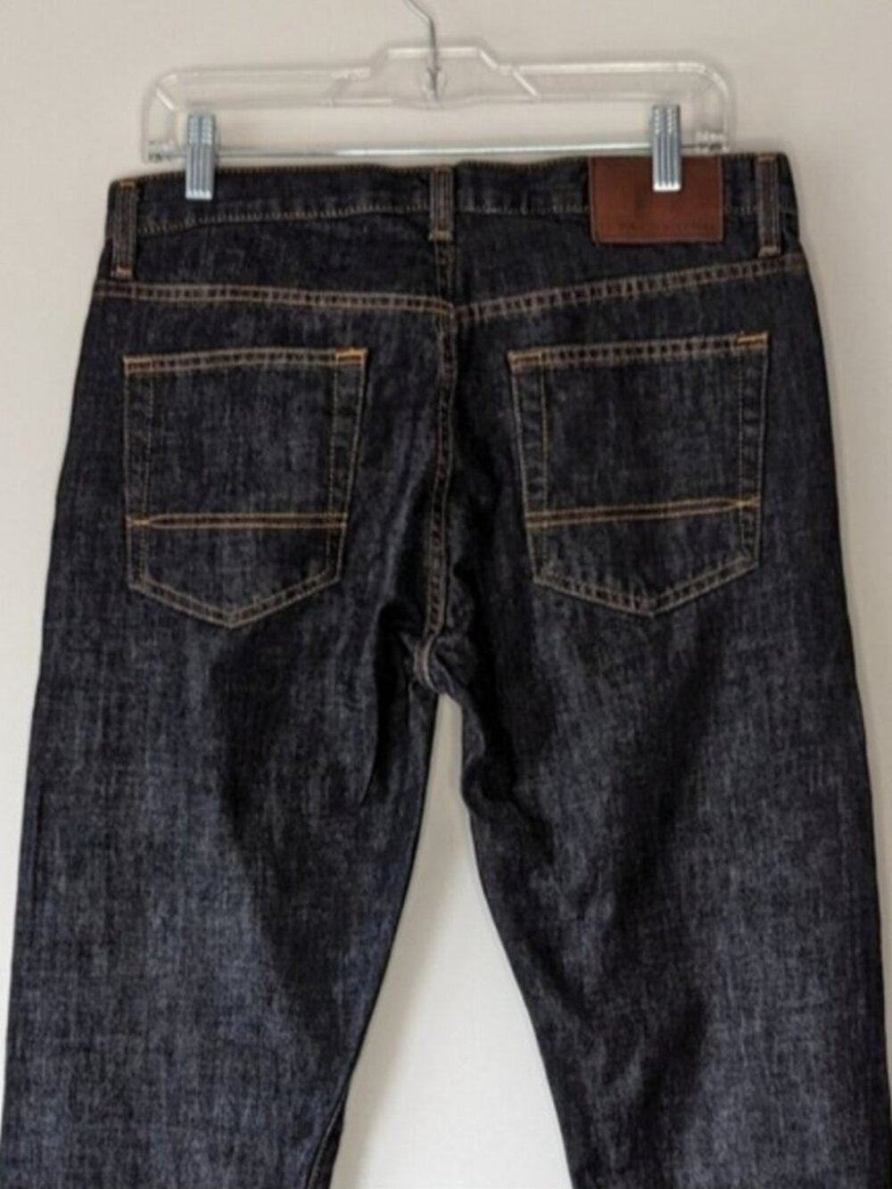 Tommy Hilfiger 100% cotton dark wash slim straight leg jeans